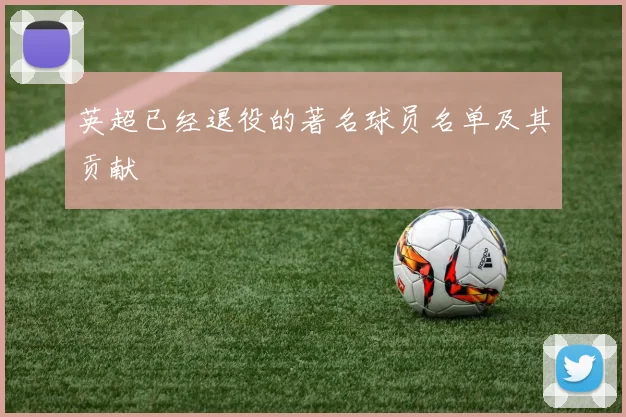 英超已经退役的著名球员名单及其贡献